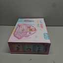 Baby Gym Play Mat, 8-in-1 Tummy Time Mat & Ball Pit with 6 Toys, Washable Baby Activity Mat for Visual, Hearing, Sensory, Motor Development, Babies Gift for Newborn Infant 0-3-6-9-12 Months (Pink)