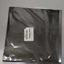 FUHITIM 20 Sheets Flower Wrapping Paper - Waterproof Floral Bouquet Packaging Paper for DIY Crafts，Florist Supplies Packaging Paper for Wedding Birthday Gift(Translucent Black)