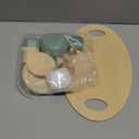 15pcs Wooden Tea Set for Little Girls, MONT PLEASANT Wooden Toys, Toddler Tea Set Play Kitchen Accessories Play Food playset for Kids Tea Party