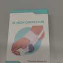 Bunion Corrector for Women Men, Upgraded Adjustable Bunion Splint Suitable for Elderly, Black 1 Pair