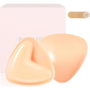 Boomba Invisible Lift Inserts Double-Sided Sticky Bra Ultra Push Up Bra Inserts Suitable for Different Occasions (Small)