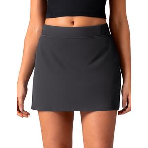 Colorfulkoala Skirts for Women High Waisted A Line Tennis Golf Athletic Casual Mini Skorts with Pockets and Built-in Shorts