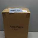 Valenrug Washable Rugs 6x9' - Ultra Thin Stain Resistant 6x9 Rugs for Living Room, Non Slip Backing 0.25" Low Pile Rugs for Bedroom, Foldable Machine Washable Area Rug (6x9', Beige)