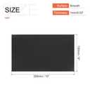 3 x MECCANIXITY Black ABS Plastic Sheet 10 x 6 x 0.04 Inch for Building Model, DIY Crafts, Panel, Pack of 2 Pcs