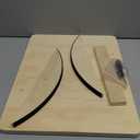 Balance Board Professional Wobble Board for Adults Anti-Slip 350LBS Balance Boards for Physical Therapy Standing Desk Core Strength Wooden Balance Board Rocker Board