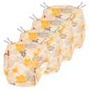 Porch Shield Outdoor Cushion Slipcovers Patio Chair Seat Cushion Covers Set 4 Waterproof Fade Resistant 24 x 24 x 4 inch, Summer Blossom