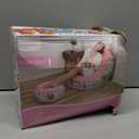 Lazy Sofa, Inflatable Sofa, Family Inflatable Lounge Chair, Graffiti Pattern Flocking Sofa, with Inflatable Foot Cushion, Suitable for Home Rest or Office Rest(Blue)