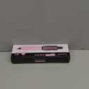 Farery Mini Thermal Brush 3 Temperature Adjustable, 3/4 Inch Travel Curling Iron for Short Hair, Heated Round Brush for Touch ups and Small Curls, Travel Size Curling Wand, Dual Voltage, Pink