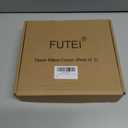 FUTEI Beige Decorative Throw Pillow Covers 20x20 Inch Set of 2,Soft Chenille Striped Textured Cushion Covers,Home Decor for Couch Bed Living Room Office Car