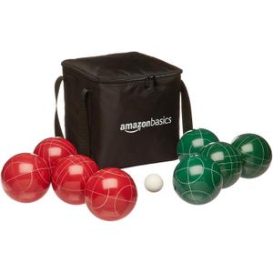 Amazon Basics 100mm Bocce Ball Set