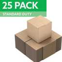 12" x 12" x 12" Shipping Boxes, Bundle of 25