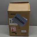 LMS Modern Pendant Lighting Gold Globe Pendant Light Fixture, Mid Century Chandelier One Light Hanging Fixture for Kitchen Island, Adjustable Indoor Lighting for Dinning Room Bedroom, LMS-187 (8" White Glass, 1 pack)