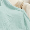 Bedsure Heated Blanket Throw Blanket - Fast Heating Electric Blanket, Soft Flannel Heated Throw with 4 Time Settings, 6 Heating Settings, Warm Gifts for Women Men (50x60 inches, Teal)