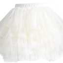Baby Girls' Tutu Skirt Toddler 6 Layered Tulle Tutus 3-4T