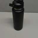 POWCAN 32 oz Insulated Water Bottle with 2-in-1 Straw and Spout Lid, Keep Cold 24H, Leak-Proof, BPA-Free, Double Wall Stainless Steel Water Bottle for Sports, Gym, Travel, and School (Dark Knight)