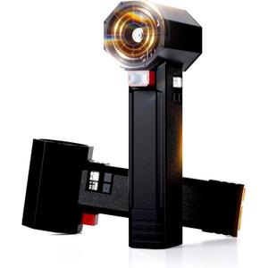 SpeedSurge Oversize Turbo Dryer Blower for Car, Thrust up to 3.5LB, Maximum Power 750W & 64MM Super Electric Cordless Leaf Blower, for Patio Lawn Care and Car Drying (deep black)