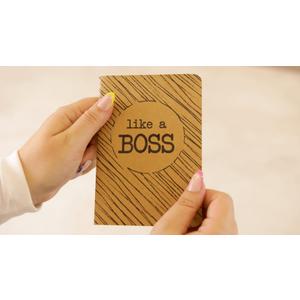 Paper Junkie 6 Pack A6 Notebook Bulk - Brown Kraft Paper