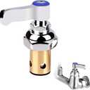 002713-40 Cold Side Handle Stem Assembly Replacement Parts Fit for T&S Brass All Faucets, Blue