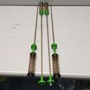 DC97-16350S Washer Suspension Rods (26.4in) - Compatible with Samsung Washer WA50R5200AW, WA45T3400AP, WA41A3000AW - Replaces DC97-16350T, DC97-16350U - Suspension Rods for Sam sung washing machine