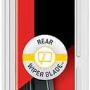 TRICO Exact Fit 12 Inch Rear Wiper Blade Fits Select Ford, Honda, Infiniti, Mercedes-Benz, And Nissan Model Years, Part Number 12-J