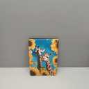 Case for Kinlde Fire HD 10 Tablet Case (11th Generation 2021 Release) Fire HD 10 Plus Case 2021 Slim PU Leather Smart Folio Stand Cover with Auto Wake Sleep, Giraffe Sunflower