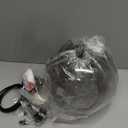 Modern style battery operated pendant light with remote control,Mini kitchen island hanging ceiling light fixtures,Pendant lights fixtures over table,For kitchen island,dining room,living room,bedroom (White)