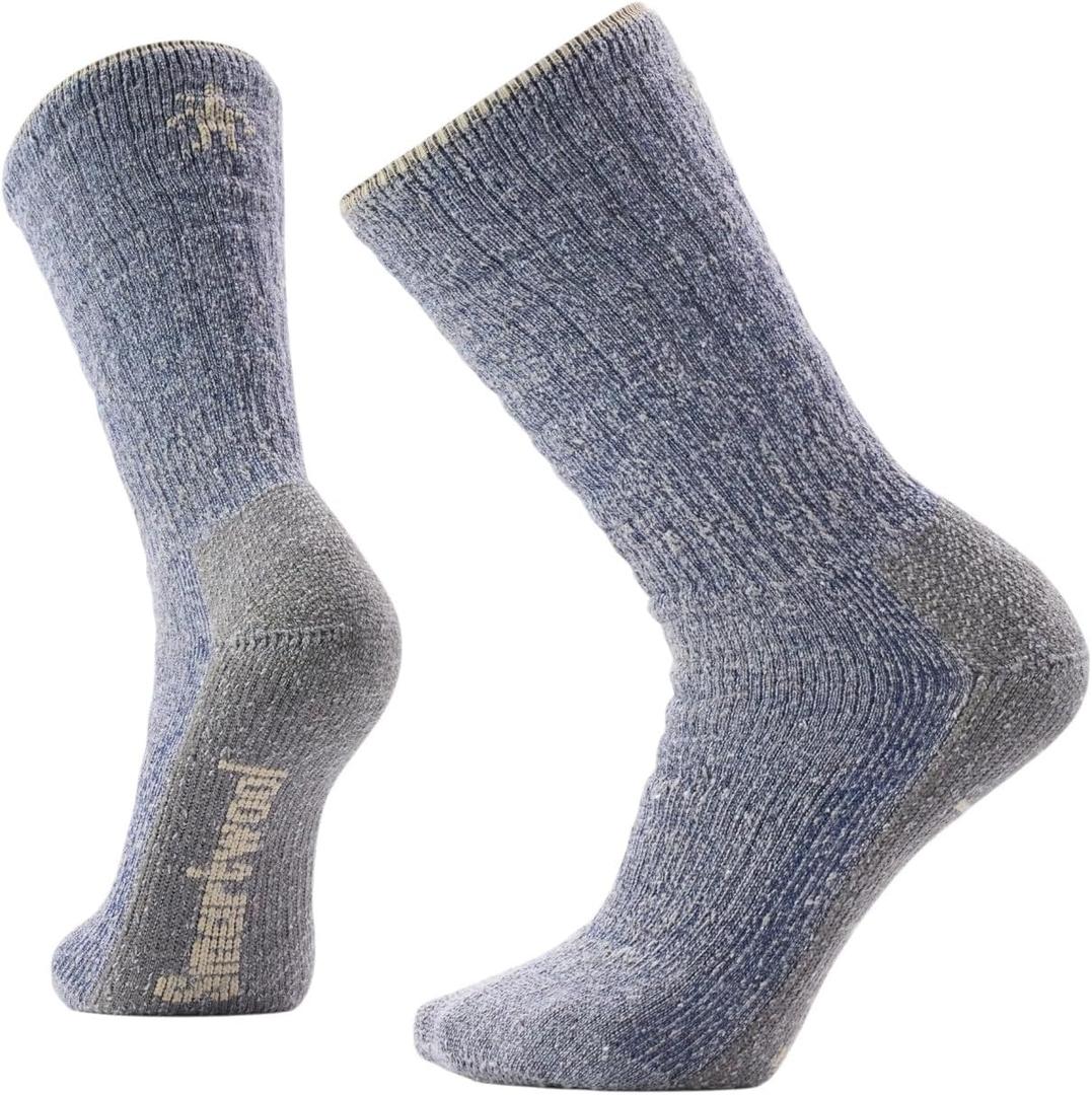 Smartwool Unisex Mountaineer Classic Edition Max Cushion Second Cut Crew Socks (M, Gray)