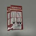 2 x SOPROM Weight Shifting Insoles for High Heels, Transparency Gel Inserts Comfort Pads for Women Foot Pain Relief