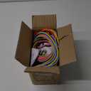 Colorful Spider Chandelier, Kids Ceiling Light Fixture, Ajustable DIY Pendant Lamp for Boys Girls Bedroom Playroom Classroom Dining Room, E26 8 Arms Lights