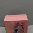 Cat Ear Headphones Purple Gaming Headset with Mic for Switch Xbox One PS4 PS5, Cute Girl Kids Wired Headphones Light up Kawaii Kitty Noise Cancelling Headphones for Gamer PC Laptop