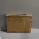 Side Table Sofa Tray for Couch Heavy Metal Base Swivel/Adjustable Height, Sofa Bed Bathroom Study TV Tray C Shaped End Table Food Snack Trays for Eating (11.8*15.7 in, Brown)