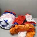 durony 5 Pieces Inflatable Baseball Set Including 2 Piece 31.5 Inch Baseball Bat Inflates 3 Piece 5.5 Inch Beach Baseball Sports Baseball Party Favors for Birthday Party Pool Beach Fun Sports Game