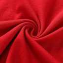 Merry Christmas Tshirts Women Funny Cute Snowflake Letter Print Graphic Print Tee Best Xmas Gifts Holiday Tops (Red, M)