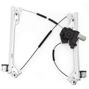 Power Window Regulator with Motor Compatible with 2015-2020 Cadillac Escalade/for GMC Chevy Silverado 2500 HD 3500 HD Suburban Tahoe/Steel/Silvery (751-724)