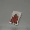 2 x Leather Keys Sleeve for Broken Car Key Loop Replacement, Keychain Cover Cute Protector and Holder for Men, Women (Large - Brown 05 (2.4"x1.83"))