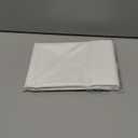 Amazon Basics Queen Pillowcase with Zipper, 100% Cotton Hypoallergenic, Pillow Protector, White (31 x 21 Inches), Pillows Not Included