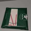 OTOSTAR Set of 4 Green Christmas Throw Pillow Covers 20x20 Inch Winter Xmas Decorative Pillow Case Cover for Sofa Living Room Holiday Decor (Green- Santa Claus and Couple Snowman)