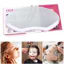 EBANKU 50 Pcs Microblading Shower Face Shields Visors, Disposable Face Shields Masks Makeup Eye Shield for Hairspray Salon Supplies and Eyelash Extensions Eye Eyelid Surgery Aftercare