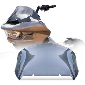 12'' wave Smoke Windshield Compatible for Harley Road Glide CVO/SE FLTRXSE 2023 2024 FLTRX 2024 CVO ST FLTRXSTSE 2024 for 2023 2024 Road Glide Accessories, Smoke