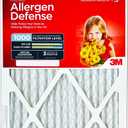 Reduction Filter Electrostatic, Micro Allergen pleated 2/Pack