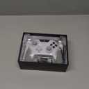 EasySMX X20 Wireless Gaming Controller with RGB Backlit, 2-Stage Hall Effect Stick, 1000Hz Polling Rate, 6-Axis Gyro on Multi-Platform, Mech Buttons- Compatible with PC/Switch/Steam/Android (white)