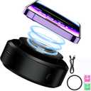 Rednow Magnetic Car Suction Cup Holder Mount, Universal Adjustable Windshield Dashboard Mobile Cell Phone Holder (Black)