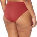 Amazon Essentials Womens Classic Bikini Swimsuit Bottom (Medium, Brick Red)