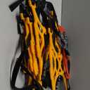 Zento Deals Car Snow Tire Chains  Heavy-Duty Anti-Slip Traction Device for All Seasons  Durable Emergency Tire Chains for Cars, SUVs, and Trucks (Yellow)