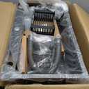 Black Kitchen Sink, Stainless Steel Single Bowl Sink, Embedded/Top Mounted Workbench Sinks With Sliding Accessories, Workbench Sink With Multiple Accessories (31.5 x 17.7in)