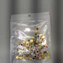 Tipart 100 Pcs 8mm Sew on Rhinestones,Crystal Glass Metal Base Flower Claw Flatback Rhinestones for Clothes Hats Bags Sewing Accessories (Mixed color)