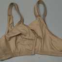 Leading Lady, The Meryl, Front-Closure, Cotton Bra, Comfort Sleep Bra for Women, Breathable, Unlined, Full Coverage, Wireless, Medium