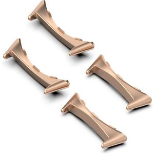 (4 Pack) Watch Band Adapter Compatible for Google Pixel Watch 2 Connector, 20mm Stainless Steel Metal Replaceable Connection Adapter for Google Pixel Watch 2 2023/Pixel Wacth 2022, Rose Gold (4 Pack) Watch Band Adapter Compatible for Google Pixel Watch 2 Connector, 20mm Stainless Steel Metal Replaceable Connection Adapter for Google Pixel Watch 2 2023/Pixel Wacth 2022, Rose Gold