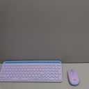 seenda Bluetooth Keyboard and Mouse for iPad, CTU-301 Wireless Multi-Device Connection Bluetooth+2.4G Keyboard Mouse Combo with Tablet Holder for iPad/Macbook/Windows, iOS/Andriod/Phone, Blue & Purple