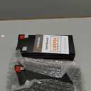 2 Pack 12V 10Ah Lithium Ion LiFePO4 Deep Cycle Battery, 2000+ Cycles Rechargeable Battery for Solar/Wind Power, Scooters, Lighting, Power Wheels, Fish Finder Built-in 10A BMS